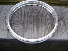 Aluminium Borrani/Akront/D.I.D/Dunlop Flanged Wheel Rim WM1x19" 36 Hole Used