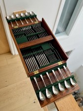 OLD HALL Cutlery ALVESTON Pattern by Robert Welch 50 Piece Canteen for 6 Persons