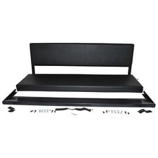 Rear Folding Bench Seat Black