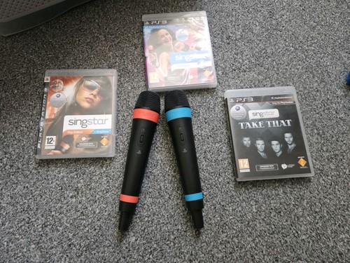 Ps3 singstar two mics games - singstar, mics+