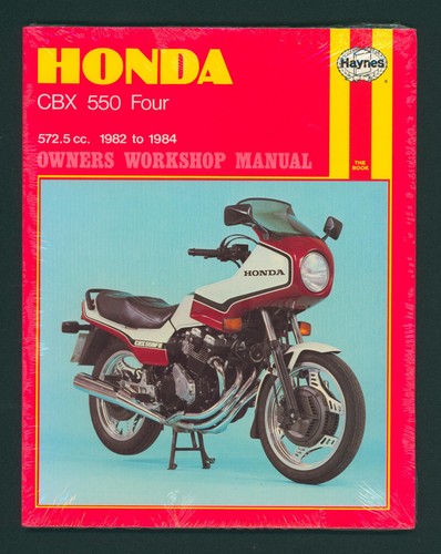 Nos haynes honda - haynes, cbx550f
