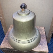 Antique Brass Fire Engine Bell 8kg+