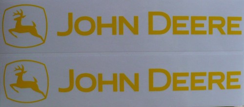 Decal set for late - for, deere