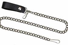 Leather Strap Wallet Chain