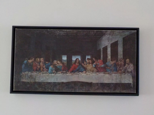 Beautiful large framed canvas - beautiful,