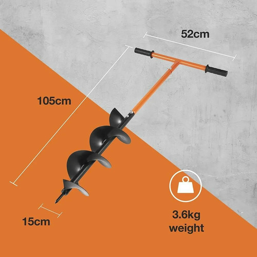 Fence post auger heavy - post,