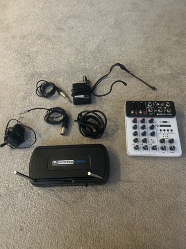 Wireless mic system - wireless, mixer