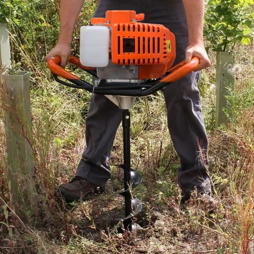 52cc 3hp petrol post - 3hp, ground