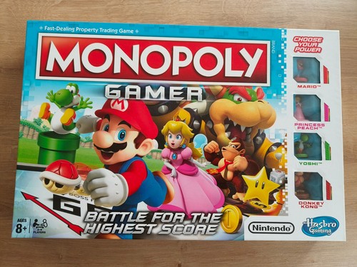 Monopoly gamer mario board - gamer,