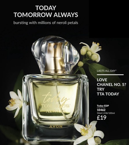 Avon today tomorrow always eau - avon,