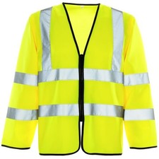 Hi Viz Vis Yellow Vest High
