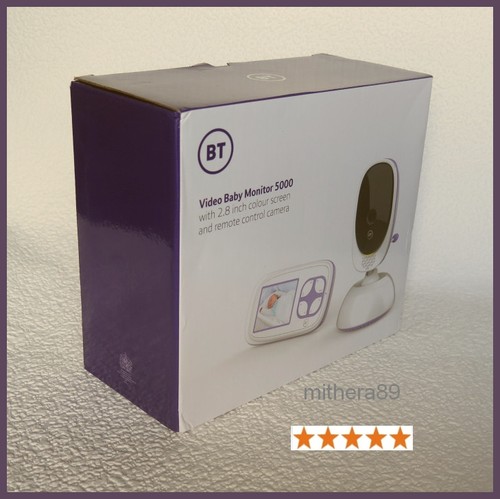 5000 video baby monitor - bt,