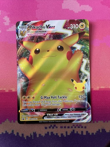 Pokemon card pikachu vmax - pokemon,
