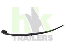 Single Leaf Spring & Bush, Suitable for Ifor Williams C90003, Trailer Suspension