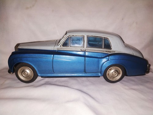 Vintage old friction - old, tin