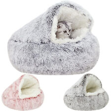 Dog Cat Bed Hooded Kitten Pet