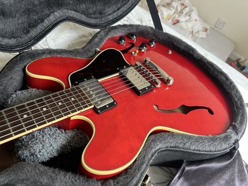 Mij es335 guitar gibson - mij, vg