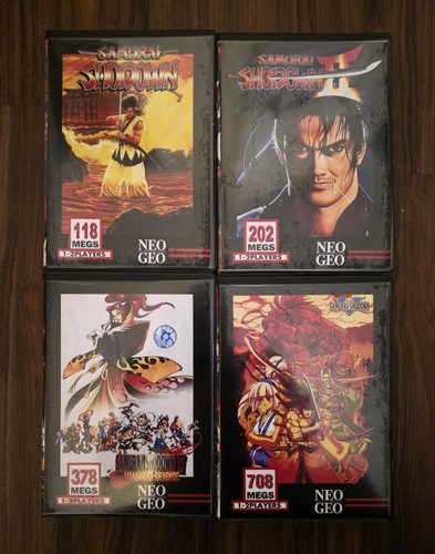 Neo geo mvs game - lot, samurai