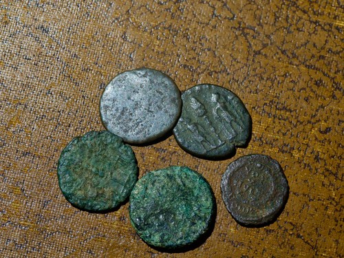 Low grade roman coins - low,