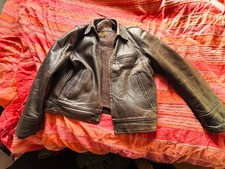 aero leather jacket 38