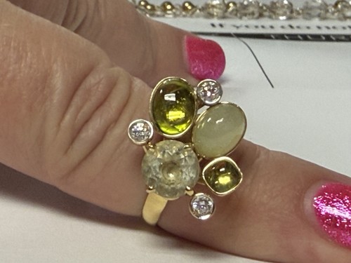 Vintage italian peridot and - vintage,
