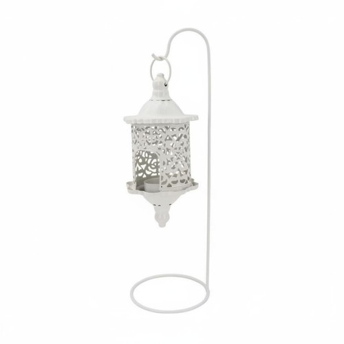 Hanging candle lantern with - candle,
