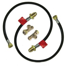 LPG CHANGEOVER KIT HOSE 35" PIPES UPGRADE 2 TO 4 GAS CYLINDERS BOTTLES POL x W20