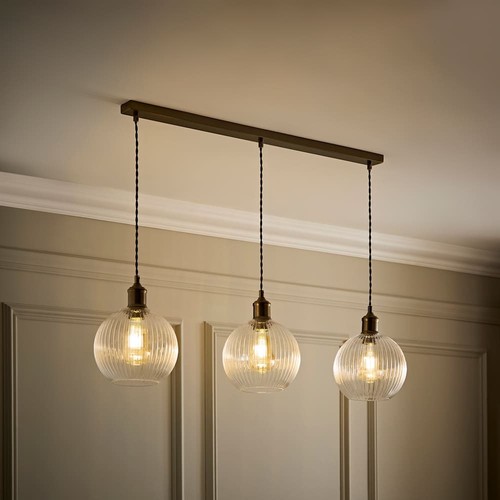 Brushed brass ceiling light - brushed,