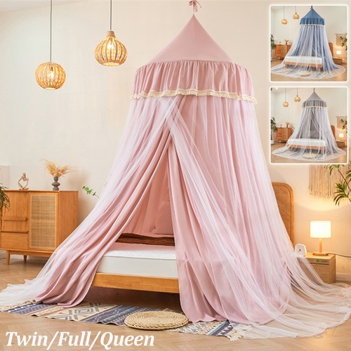 Double layer bed canopy drapes - double,