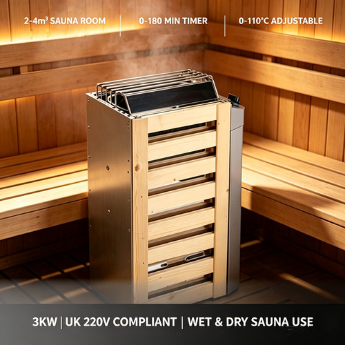 3kw electric sauna heater - electric,