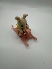 Sylvanian Families Dandelion Butterglove Ivory Rabbit Baby Vintage