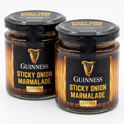Guinness sticky onion - guinness,