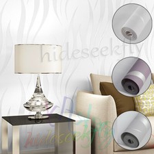 Thick Shimmer White Wallpaper