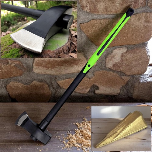 6lb maul axe log - axe, bomb
