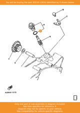 YAMAHA O-ring, 93210-13016 OEM