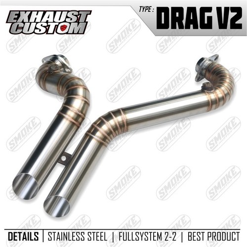 Exhaust 2 harley - 2, in
