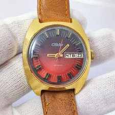 ⭐ Rare VINTAGE Soviet watch Slava mechanical 2428 26 jewels Made in USSR 1980s.