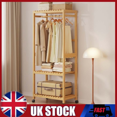 Wooden clothes rail hanging - wooden,