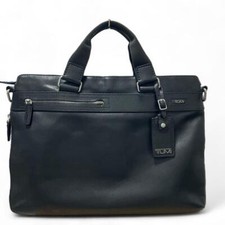 TUMI 68101D BUSINESS BAG, BRIEFCASE, SHOULDER BAG 2WAY NYLON LEATHER BLACK MEN