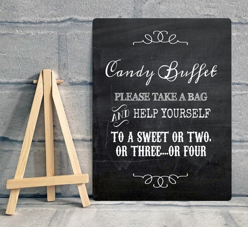 Candy buffet sweet stall - a5,