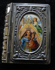 OLD VINTAGE METAL SILVER BOX