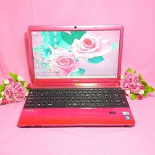 Sony VAIO Pink Laptop Windows 11 4GB RAM 256GB SSD Good condition from Japan