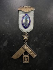 Vintage Silver Gilt Hallmarked The Grange Park Lodge No 4306 Past Master's Jewel