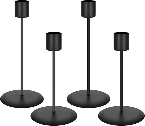 Metal candle holders pcs - 4,