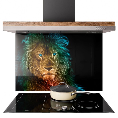 Glass splashback kitchen tile - glass,