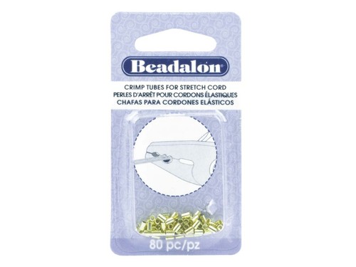 Beadalon gold colour - colour, crimp