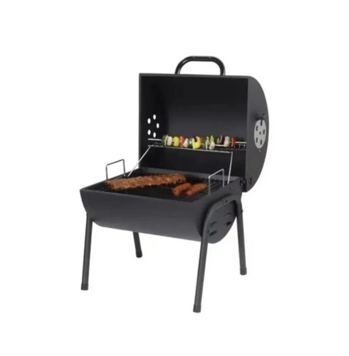 Tabletop oil drum barbeque - oil,