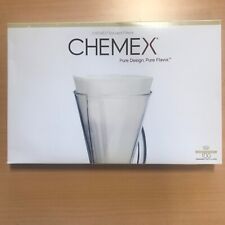 CHEMEX FP-2 Half Circles Bonded Coffee Filters, Pack of 100 - Made In USA