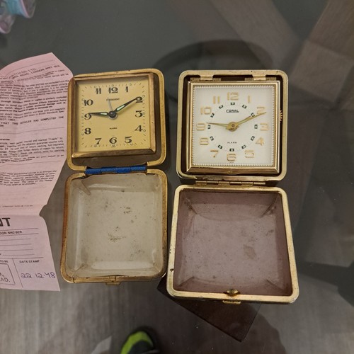 Travelling clocks vintage - clocks,
