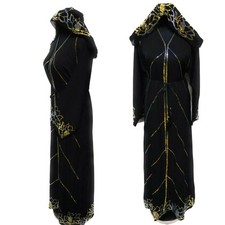 Women's Black Open Front